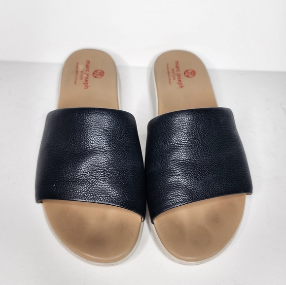 Marc Joseph New Yor Elizabeth Slide Sandals 8 - Picture 7 of 9